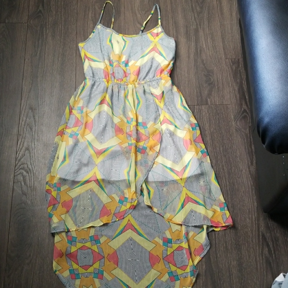 Geometric Pattern Dress
